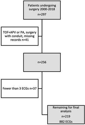 Longitudinal ECG changes in tetralogy of Fallot and association with surgical repair